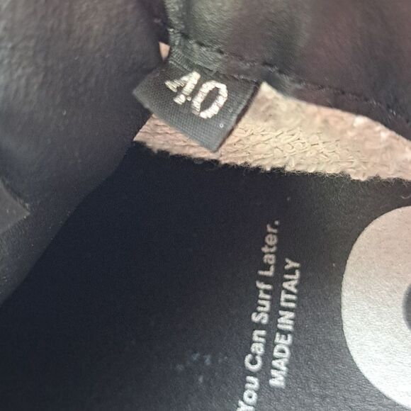 P448 Women’s Skate Sneaker Black Leather Low-Top Italian Made Casual Luxury - Picture 11 of 11